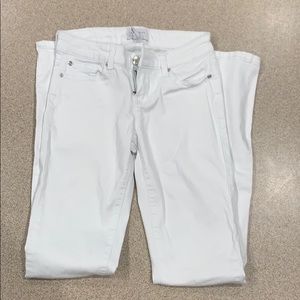 White jeans from celebrity pink
